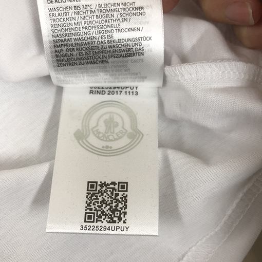 モンクレール 雪山 プリント 半袖 Tシャツ