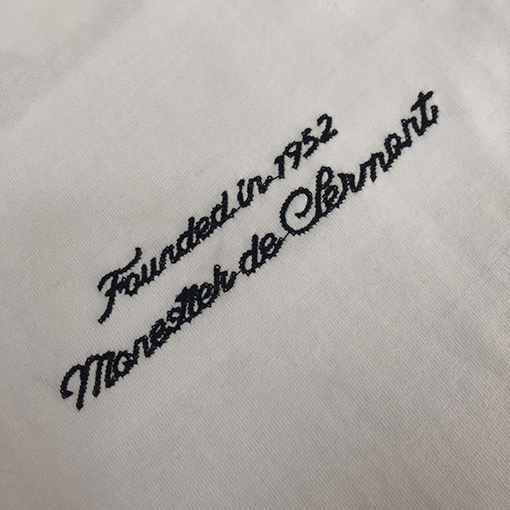 モンクレール ロゴ刺繍 半袖 Tシャツ