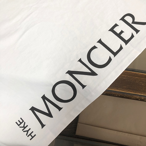 モンクレール Mロゴ刺繍 半袖 Tシャツ