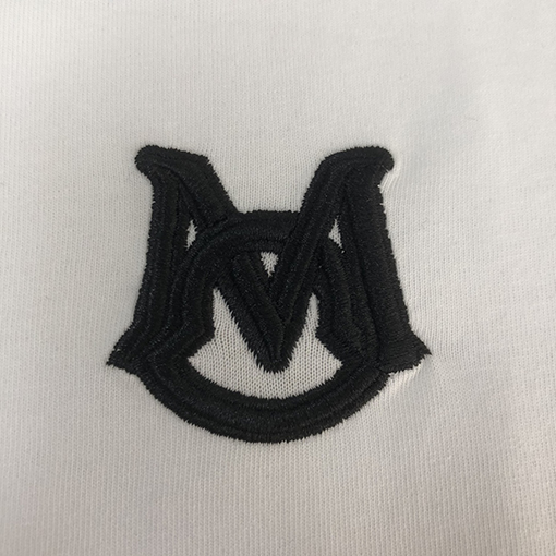 モンクレール Mロゴ刺繍 半袖 Tシャツ