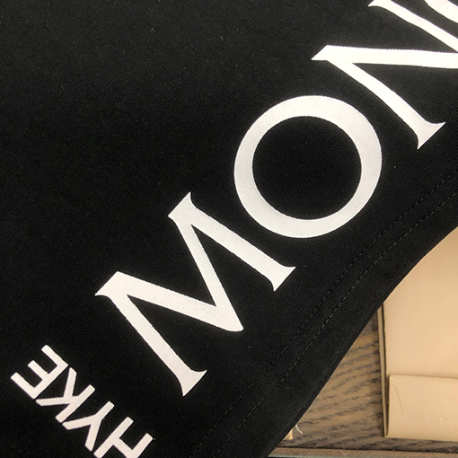 モンクレール  Mロゴ刺繍 半袖 Tシャツ