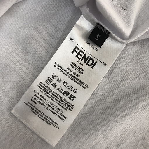 フェンディ半袖Tシャツメンズファッション 