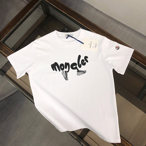 モンクレール フルロゴプリント 半袖 Tシャツ