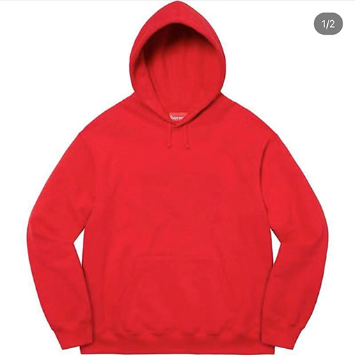 シュプリームスーパーコピー パーカー Supreme 22FW Satin Appliqué Hooded Sweatshirt背中刺繍ロゴ
