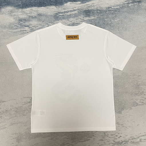 ルイヴィトン 龍年限定キャラクタープリント半袖Tシャツ