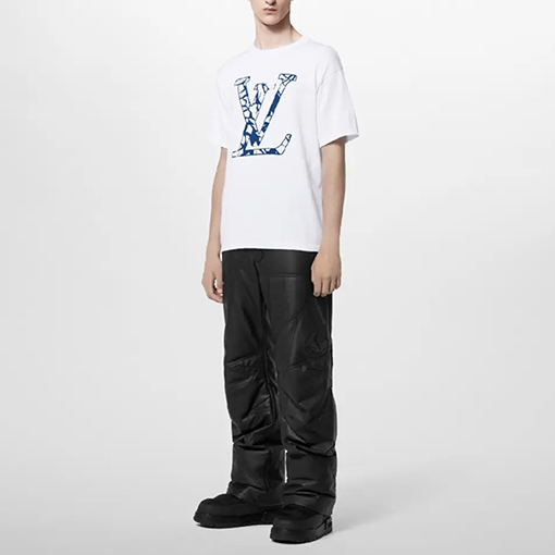 ルイヴィトン LVプリント半袖Tシャツ