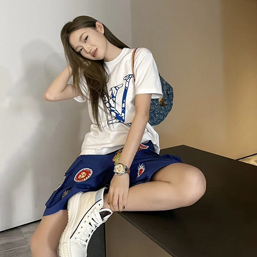 ルイヴィトン LVプリント半袖Tシャツ