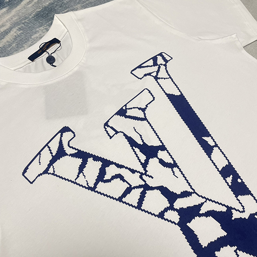 ルイヴィトン LVプリント半袖Tシャツ