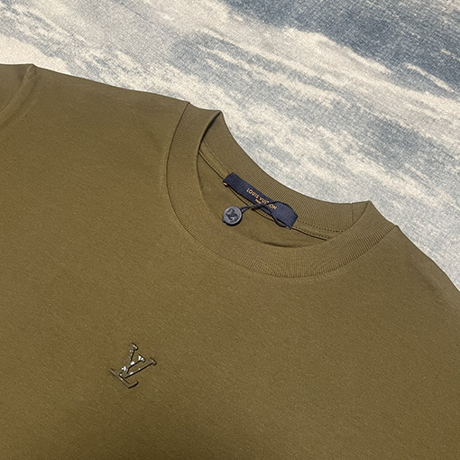 ルイヴィトン レタリング プリント 半袖 Tシャツ