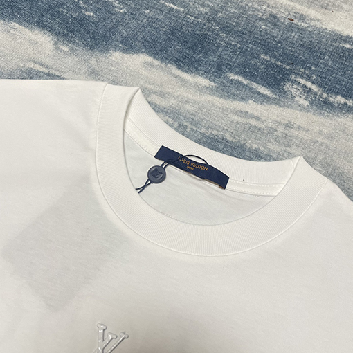 ルイヴィトン レタリング プリント 半袖 Tシャツ