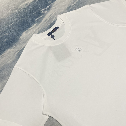 ルイヴィトン レタリング プリント 半袖 Tシャツ