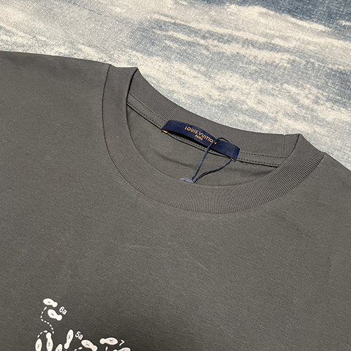 ルイヴィトンプリント 半袖 Tシャツ