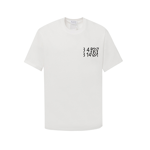 マルタンマルジェラ プリンティング半袖 Tシャツ背中 最新ロゴ