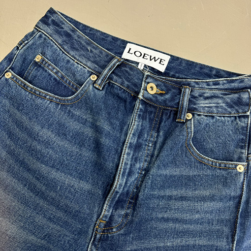 ロエベパッチワークデニムパンツ
