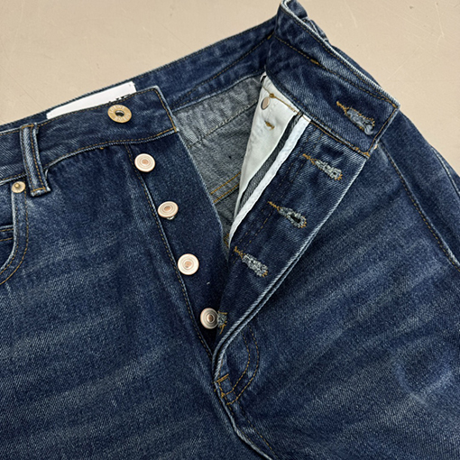 ロエベパッチワークデニムパンツ