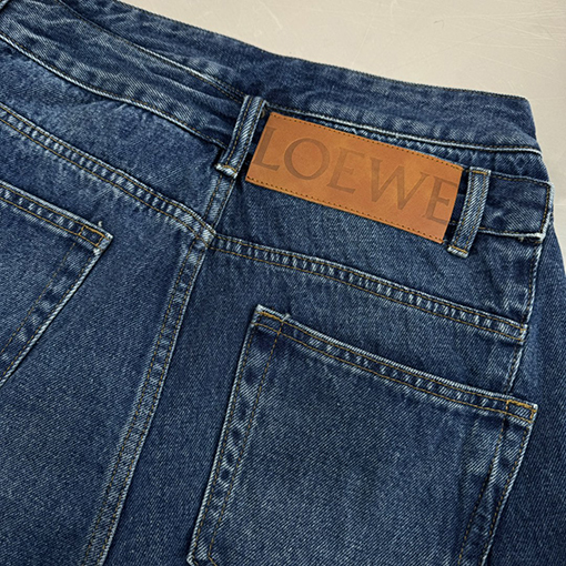 ロエベパッチワークデニムパンツ