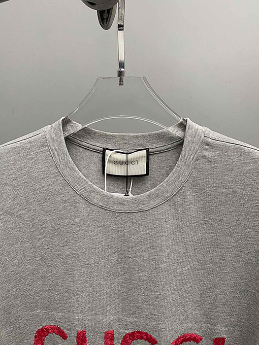 グッチ 2024 SS早春新作アルファベット刺繍半袖Tシャツ