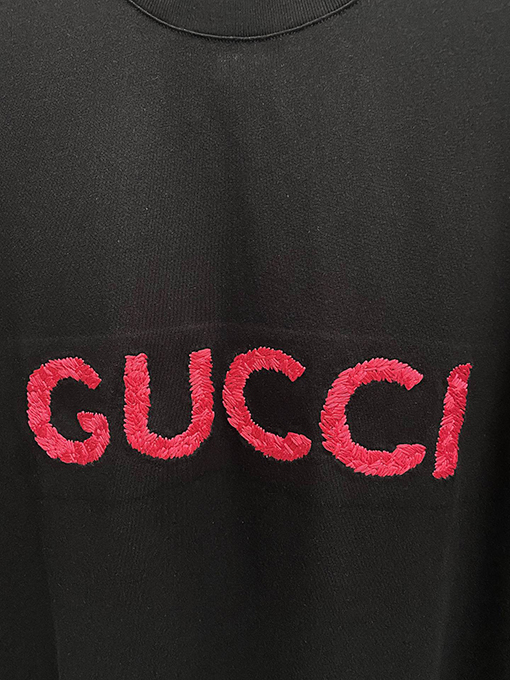 グッチ 2024 SS早春新作アルファベット刺繍半袖Tシャツ