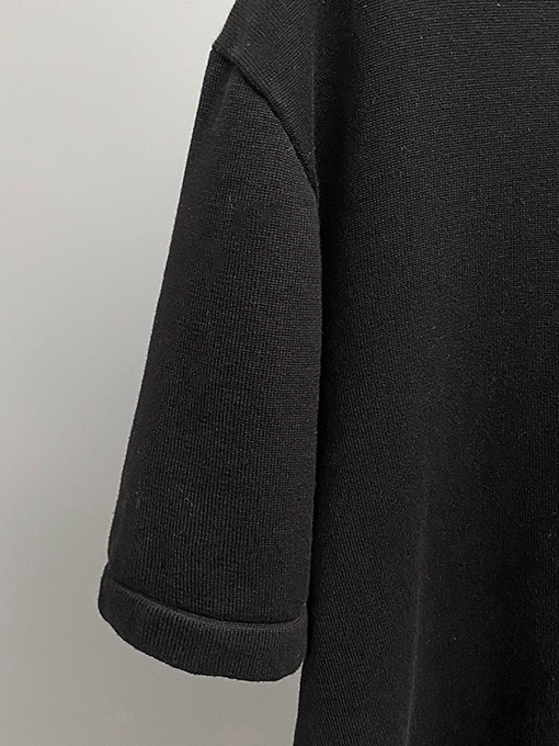 ルイヴィトン時代遅れではないピン留めニット半袖Tシャツ