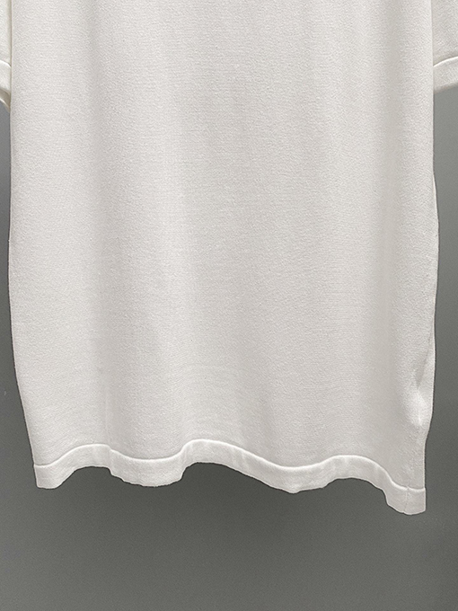 ルイヴィトン時代遅れではないピン留めニット半袖Tシャツ
