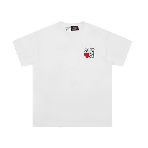 ロエベハートロゴの半袖Tシャツ