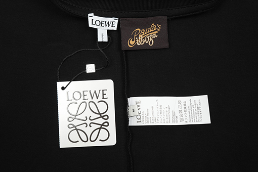 ロエベハートロゴの半袖Tシャツ