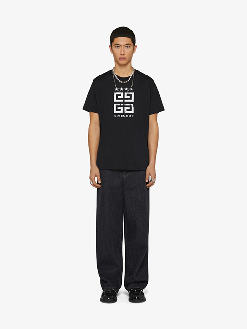 ジバンシィのクラシックパターンプリント半袖Tシャツ
