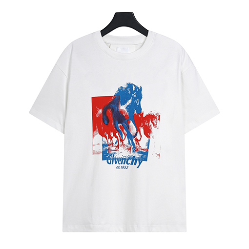 ジバンシィアルファベットアニマルプリントTシャツ