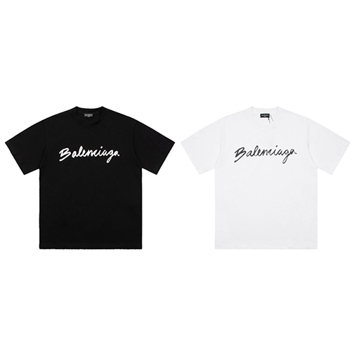 バレンシアガグラフィティ半袖Tシャツ