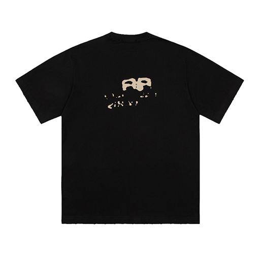 バレンシアガハンドペイント グラフィティ 半袖 Tシャツ 4カラー
