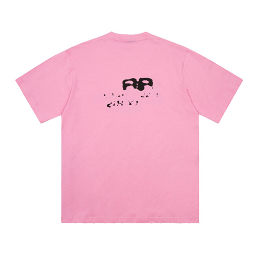 バレンシアガハンドペイント グラフィティ 半袖 Tシャツ 4カラー