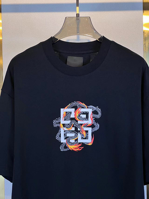 ジバンシィドラゴンイヤー限定新作プリント半袖Tシャツ