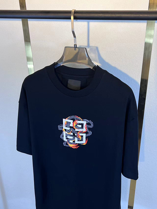 ジバンシィドラゴンイヤー限定新作プリント半袖Tシャツ