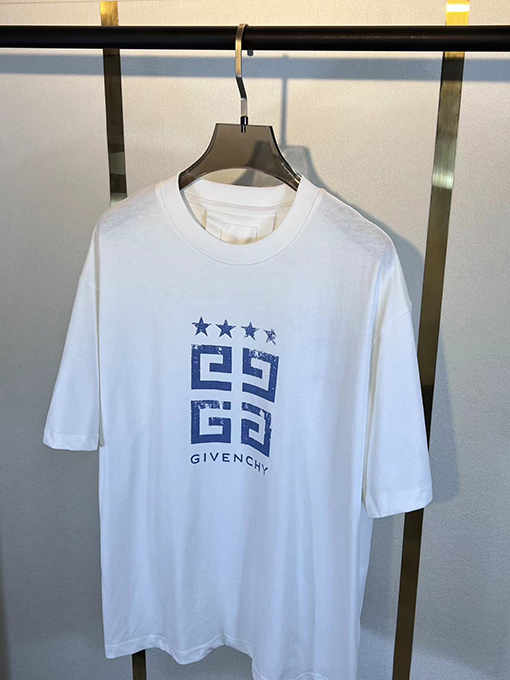 ジバンシィクラシックな4 Gパターンプリント半袖Tシャツ
