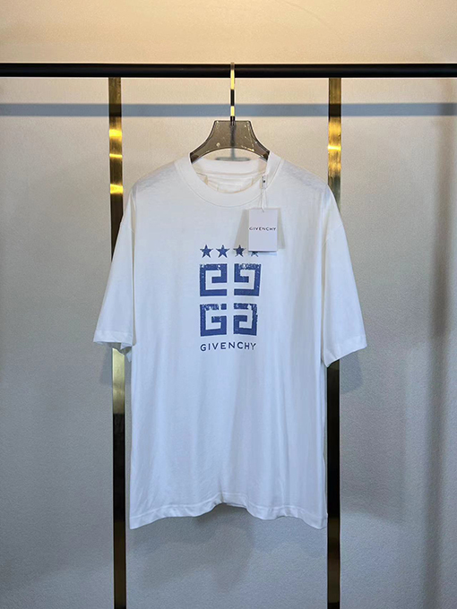 ジバンシィクラシックな4 Gパターンプリント半袖Tシャツ