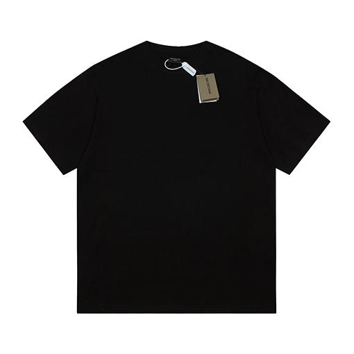バレンシアガ ラインストーンロゴ半袖Tシャツ