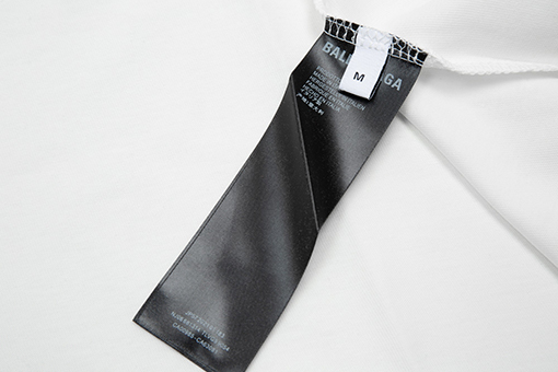 バレンシアガ 炎のアルファベット半袖Tシャツ