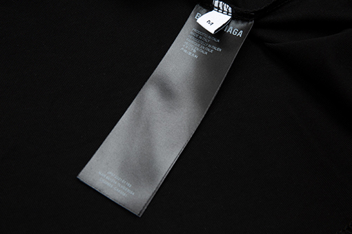 バレンシアガ 炎のアルファベット半袖Tシャツ
