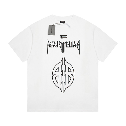 バレンシアガ ダブルBレター半袖Tシャツ