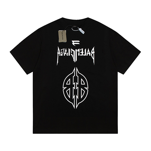 バレンシアガ ダブルBレター半袖Tシャツ