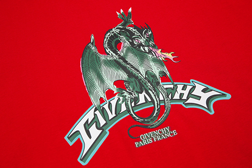 ジバンシィの限定直噴プリント新作半袖Tシャツ