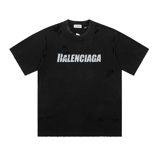 バレンシアガダメージ 半袖 Tシャツ
