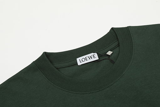 ロエベ 龍年限定パンダ 後ろ姿 刺繍 半袖Tシャツ