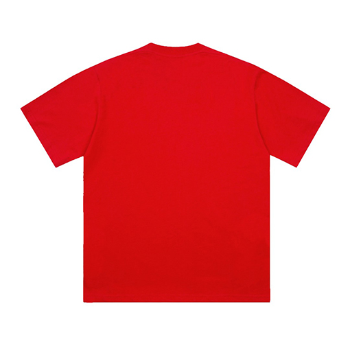 バレンシアガロック模様プリント半袖Tシャツ