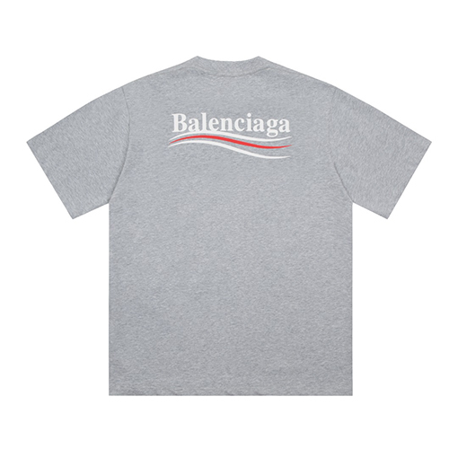 バレンシアガロゴ刺繍半袖Tシャツ 10カラー