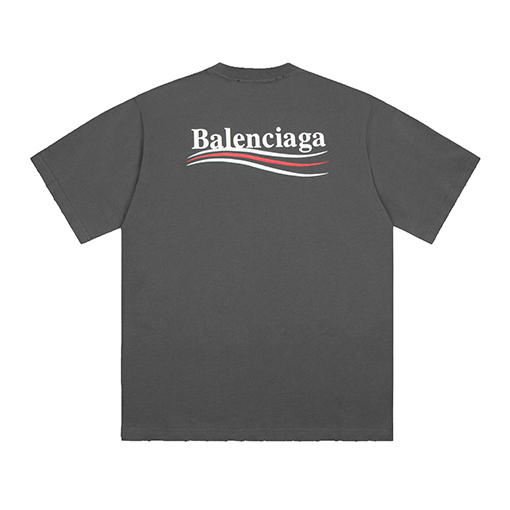 バレンシアガロゴ刺繍半袖Tシャツ 10カラー