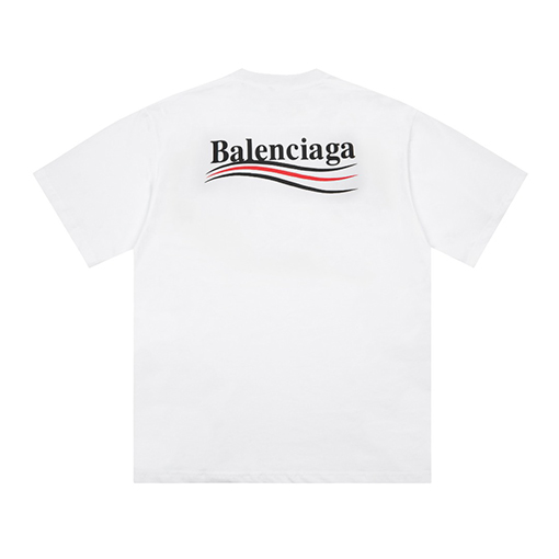 バレンシアガロゴ刺繍半袖Tシャツ 10カラー