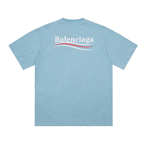 バレンシアガロゴ刺繍半袖Tシャツ 10カラー