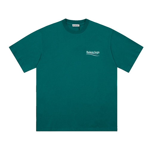 バレンシアガロゴ刺繍半袖Tシャツ 10カラー