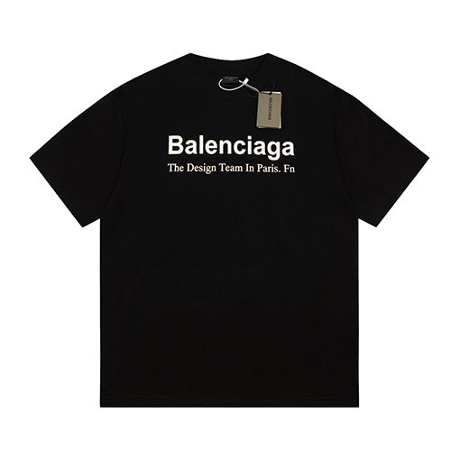 バレンシアガ 文字入り半袖Tシャツ